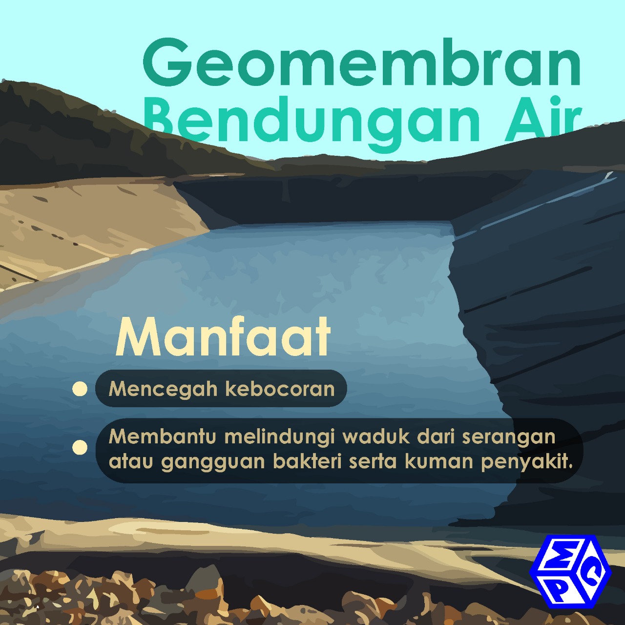 Plastik Geomembrane di Area Bendungan Air, Perlukah?