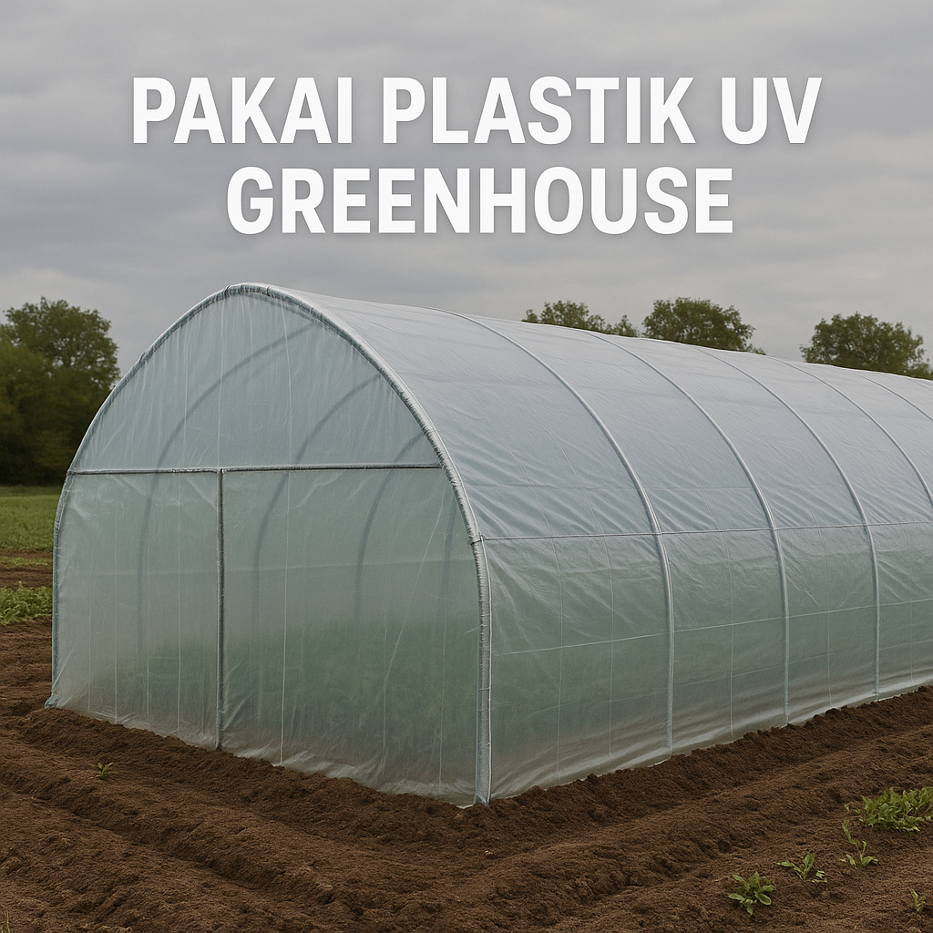 Plastik UV greenhouse Cahaya Bola untuk pertanian modern