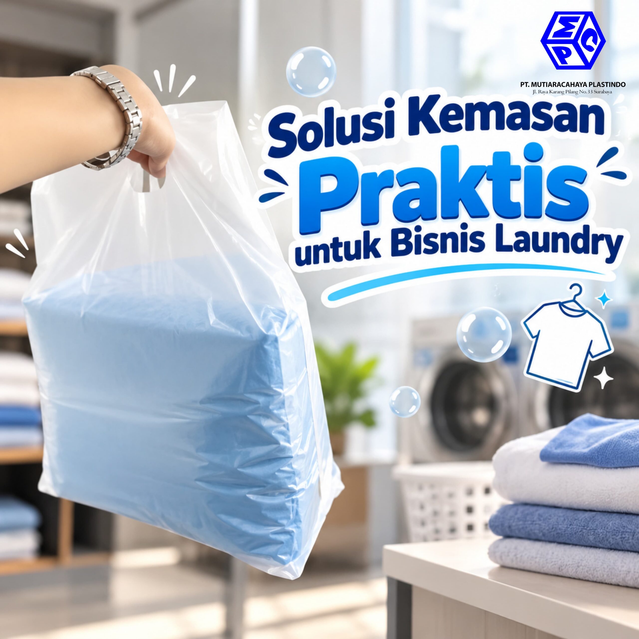 Plastik laundry kiloan berkualitas dari MCP Plastics